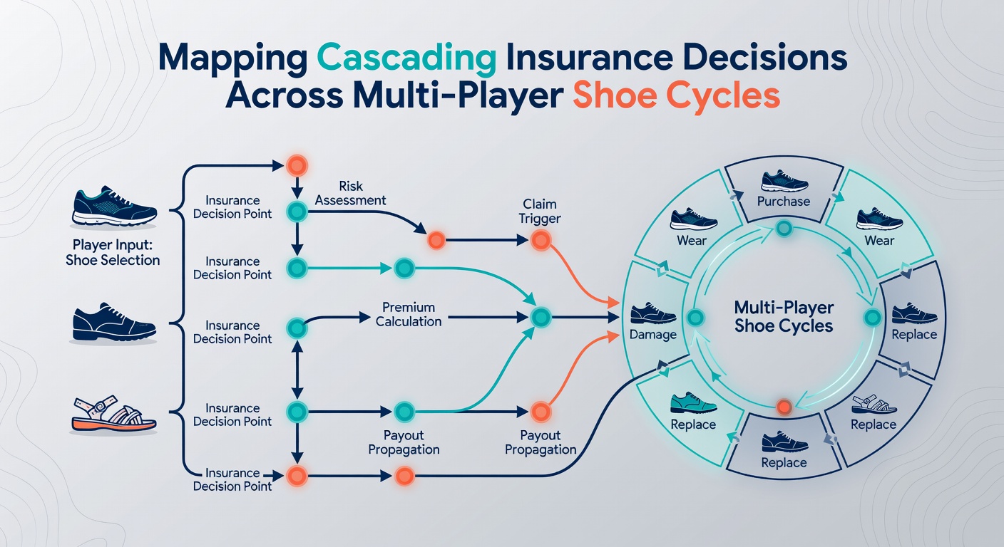 Darstellung der Versicherungsentscheidungen und ihrer Auswirkungen auf Schuhzyklen in Multi-Player-Blackjack-Tischen
